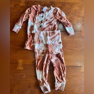 Lou Lou and Company Top and Bottoms 3-6months